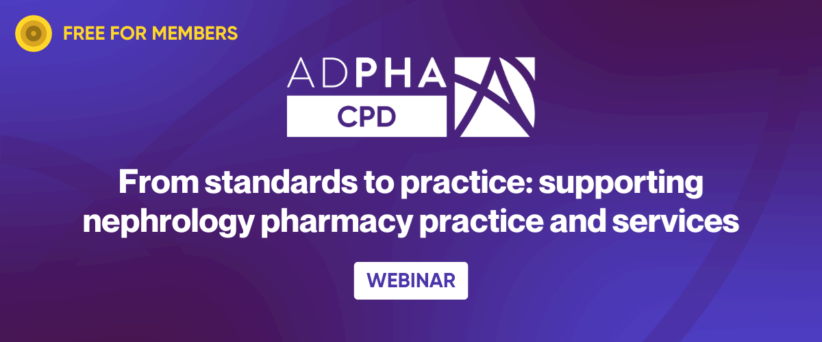 From standards to practice: supporting nephrology pharmacy practice and services